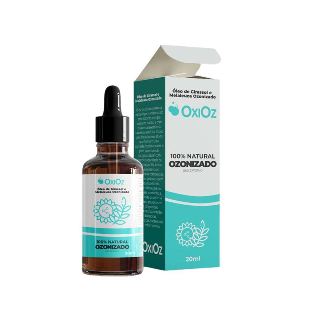 Óleo Girassol Ozonizado com Melaleuca